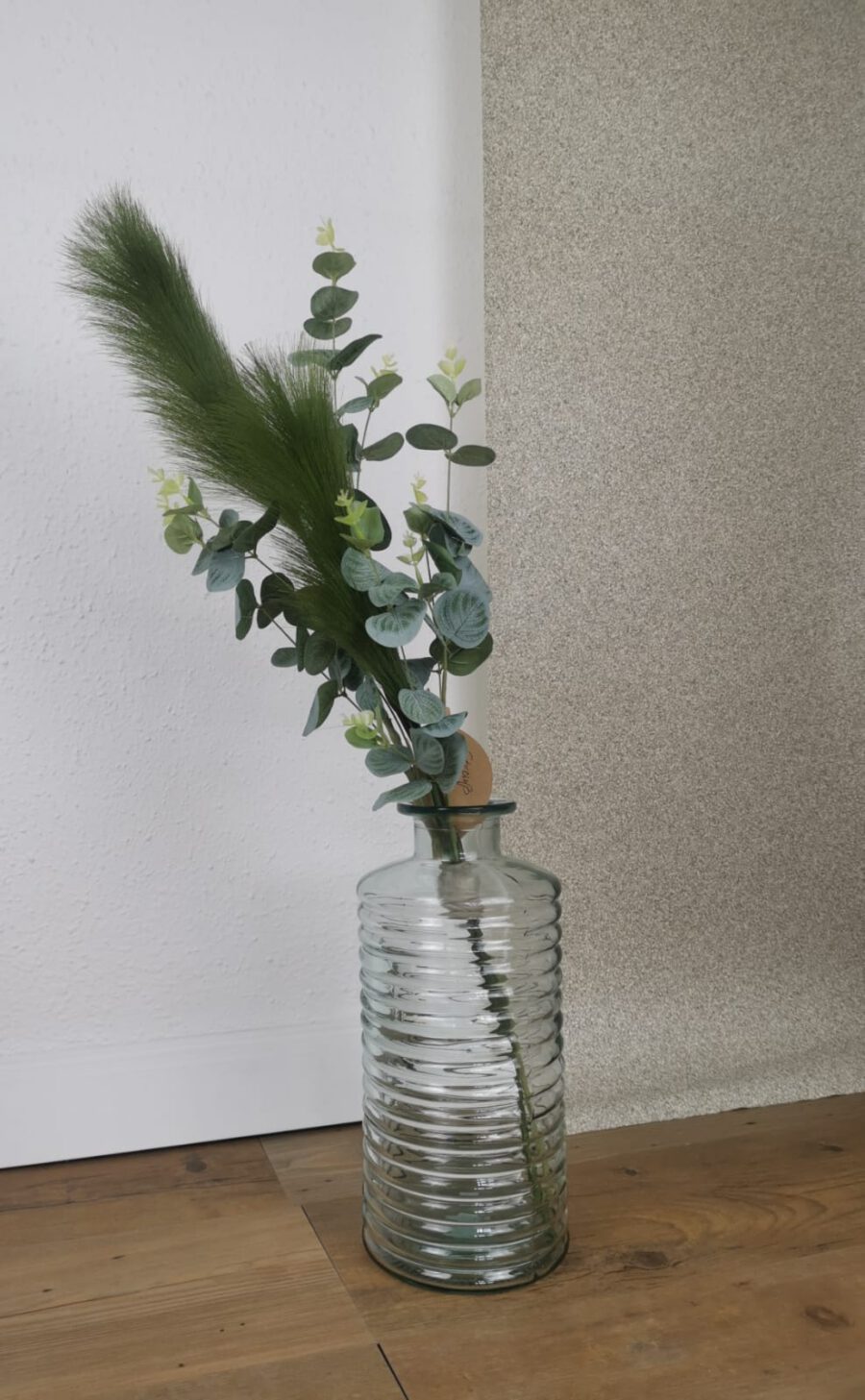 Vase inkl. Blumen